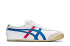 Tênis Onitsuka Tiger Mexico 66 White Blue Branco vista lateral