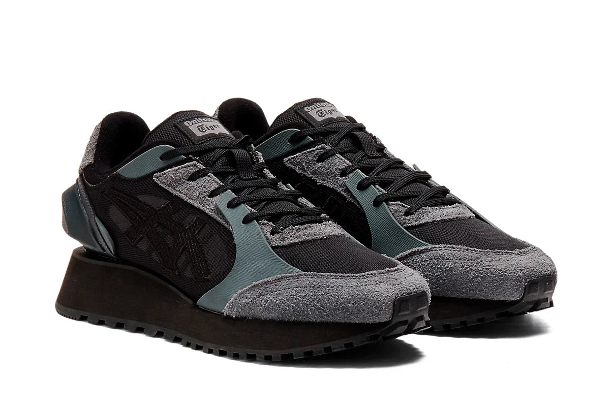 Tênis Onitsuka Tiger Moage Black Carrier Grey Preto vista superior