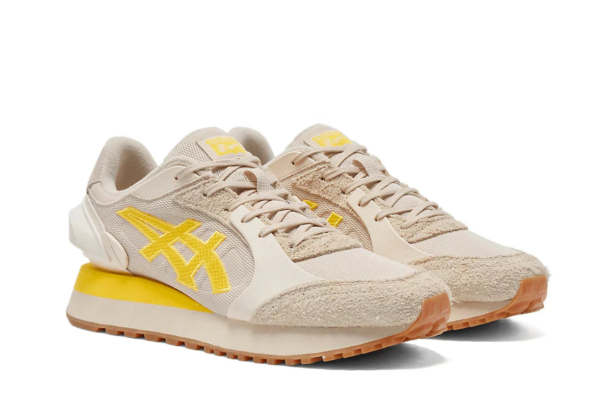 Tênis Onitsuka Tiger Moage Mineral Beige/Vibrant Yellow Bege vista superior