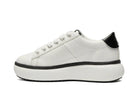Tênis Onitsuka Tiger Otiger Court White/Black Branco detalhe interno