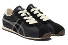 Tênis Onitsuka Tiger Tiger Corsair A55 Black Cream Preto detalhe do material