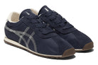Tênis Onitsuka Tiger Tiger Corsair A55 Midnight Cream Azul detalhe do material
