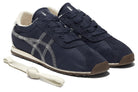 Tênis Onitsuka Tiger Tiger Corsair A55 Midnight Cream Azul detalhe do acabamento