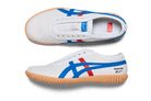 Tênis Onitsuka Tiger Tsunahiki Slip-On White/Directoire Blue Branco detalhe do material
