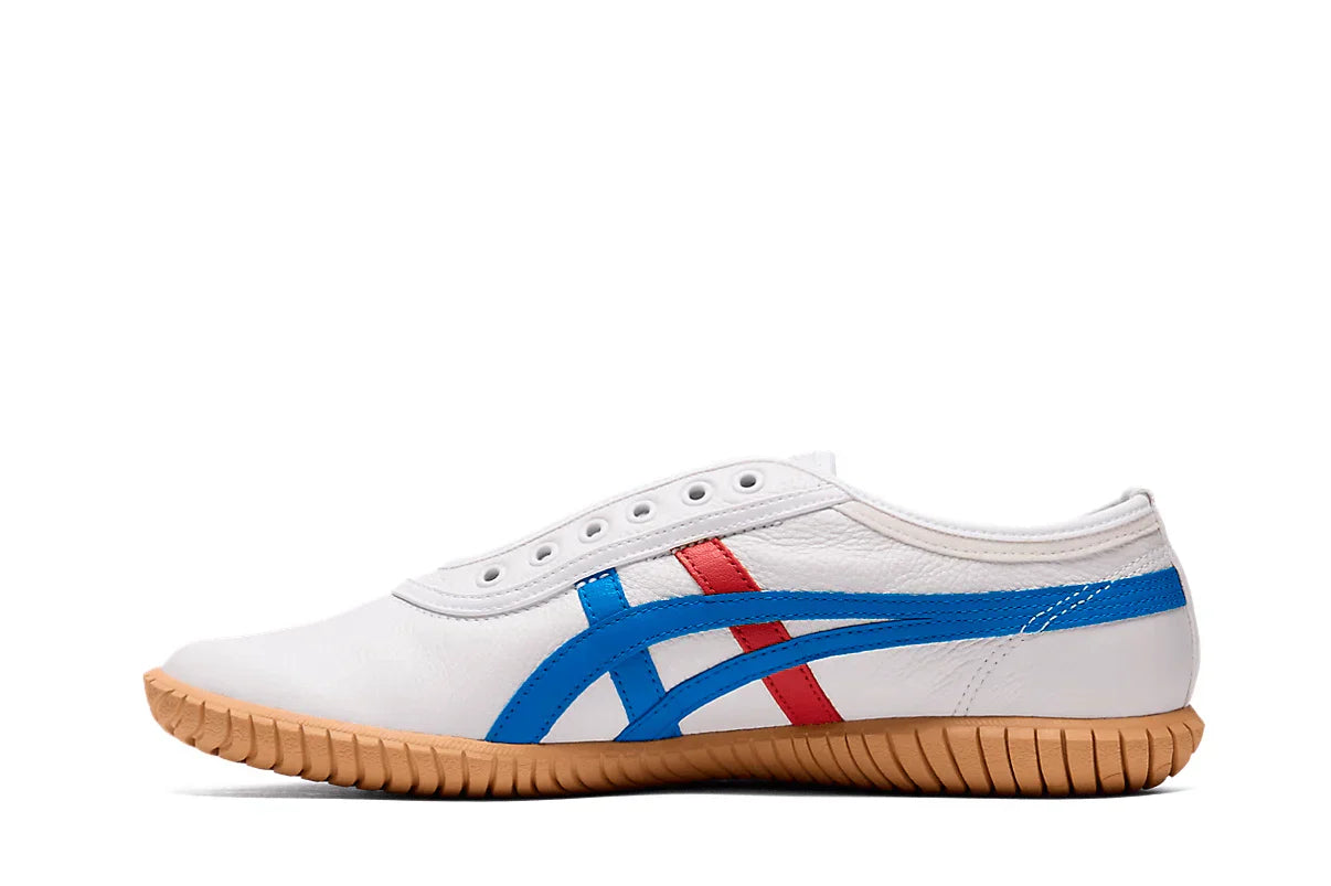 Tênis Onitsuka Tiger Tsunahiki Slip-On White/Directoire Blue Branco detalhe interno
