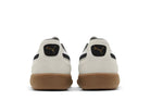 Tênis Puma Palermo Leather White Vapor Grey Gum Cinza detalhe do material