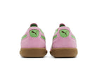 Tênis Puma Palermo Special Pink Delight Green Rosa detalhe do material