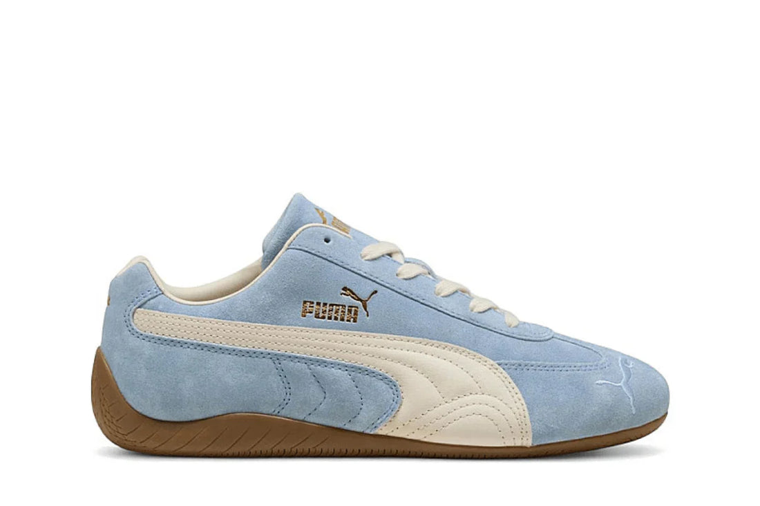Tênis Puma Speedcat Faded Haute Tropic Alpine Snow Azul vista lateral