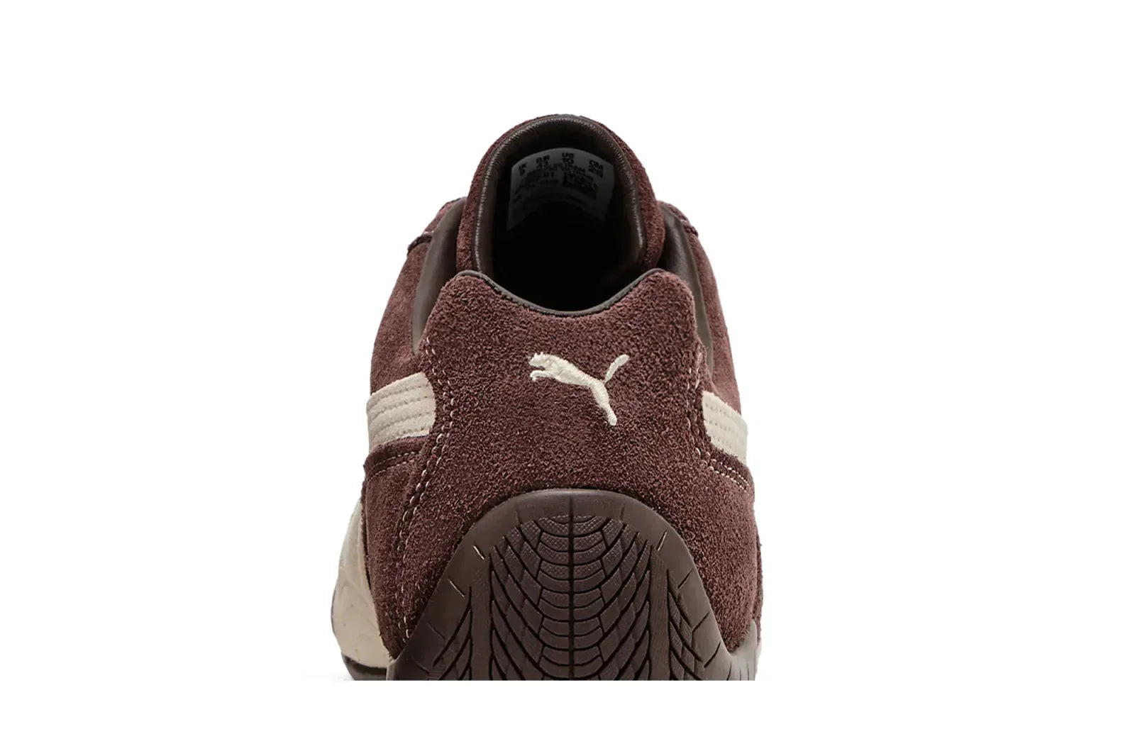 Tênis Puma Speedcat TTF Dark Chocolate Frosted Ivory Marrom detalhe lateral