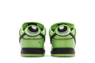 Tênis Nike SB Dunk Low The Powerpuff Girl Buttercup detalhe do solado