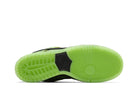 Tênis Nike SB Dunk Low The Powerpuff Girl Buttercup detalhe do material