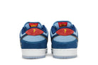Tênis Why So Sad? x Nike SB Dunk Low The Predatory Bird Azul detalhe do solado