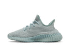 Tênis Yeezy Boost 350 V2 Salt Verde detalhe lateral