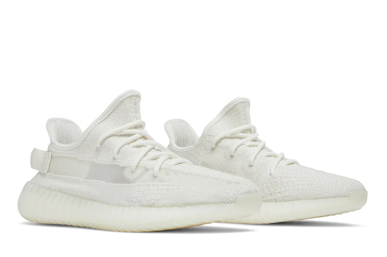 Tênis Yeezy Boost 350 V2 Bone Branco vista superior
