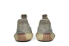 Tênis Yeezy Boost 350 v2 Citrin Bege vista traseira