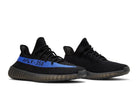Tênis Yeezy Boost 350 V2 Dazzling Blue Preto detalhe do solado