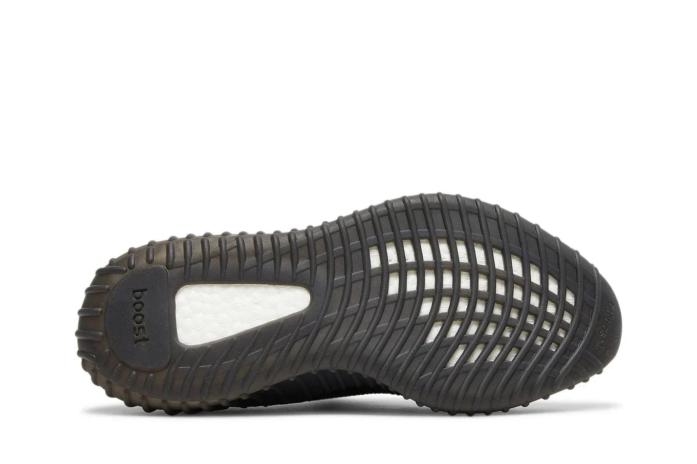 Tênis Yeezy Boost 350 V2 Dazzling Blue Preto vista traseira