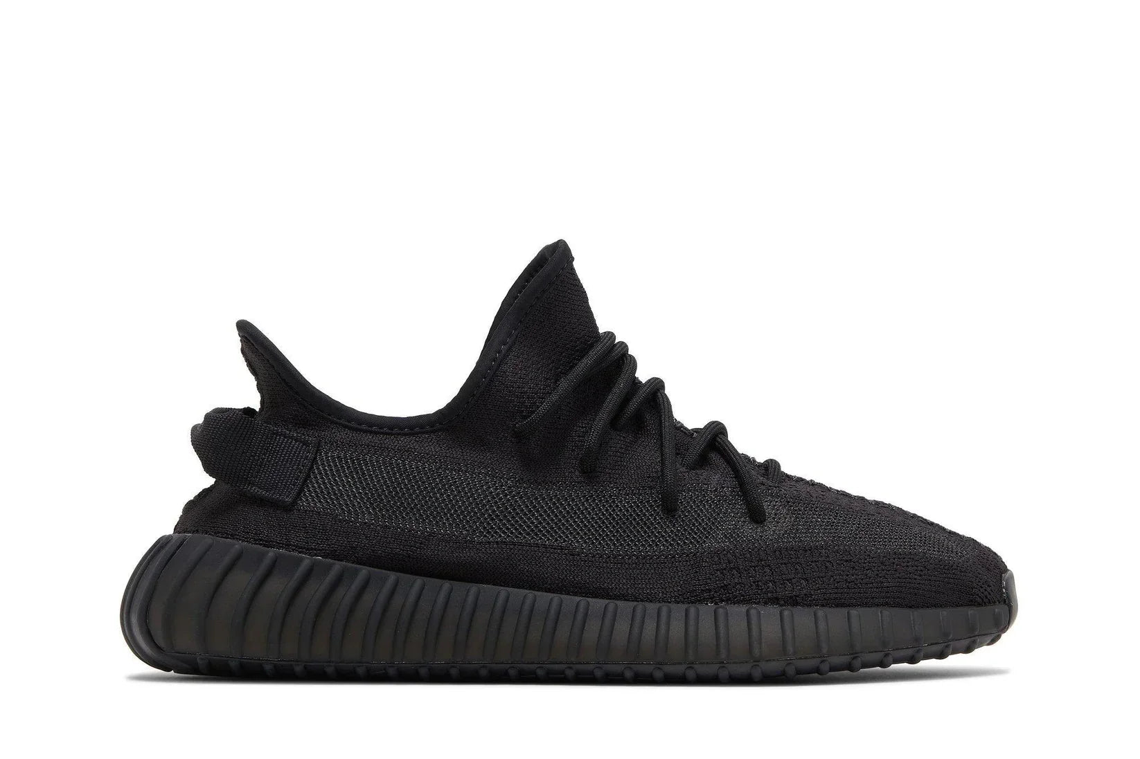 Tênis Yeezy Boost 350 V2 Onyx Preto vista lateral