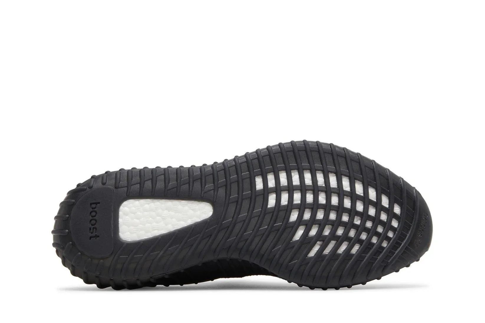 Tênis Yeezy Boost 350 V2 Onyx Preto vista traseira