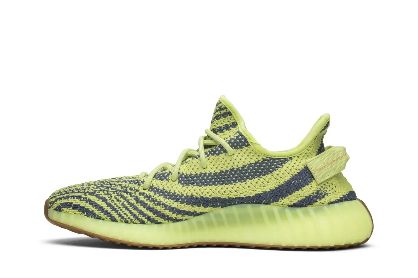 Tênis Adidas Yeezy Boost 350 V2 Semi Frozen Yellow detalhe do material