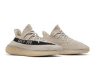 Tênis Yeezy Boost 350 V2 Slate Bege detalhe do material