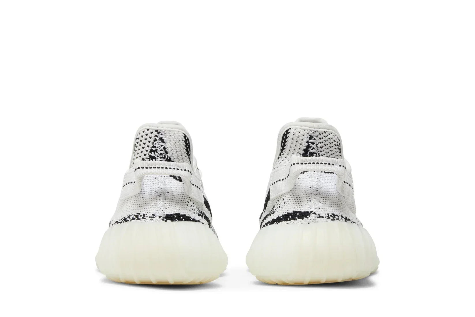 Tênis Yeezy Boost 350 v2 Zebra Branco detalhe do solado